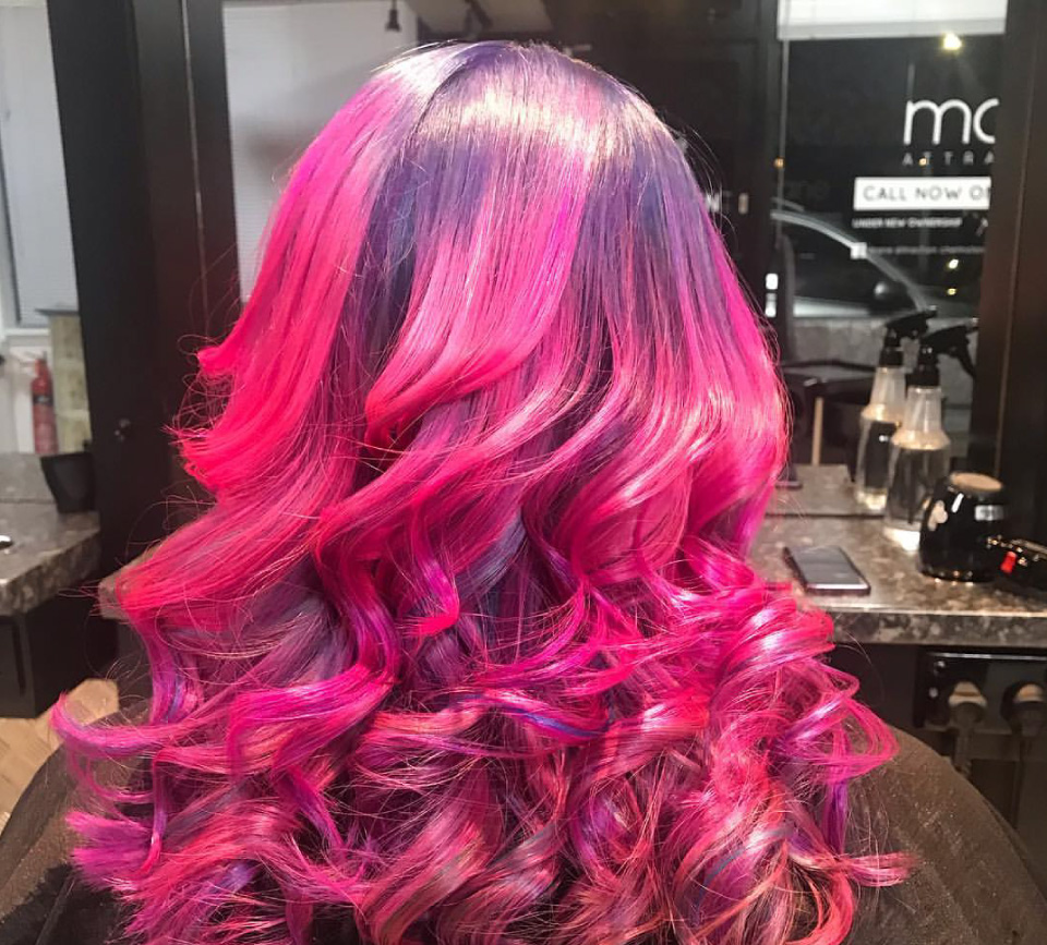 creative hair colouring at Mane Attraction in Chelmsford